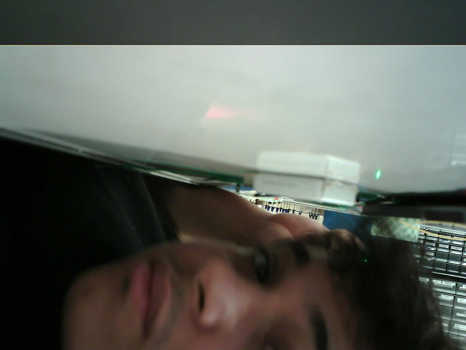 Accidental Selfie while debugging the camera